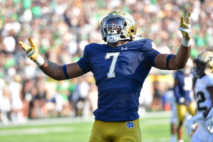 Isaiah Foskey, Linebacker, Notre Dame